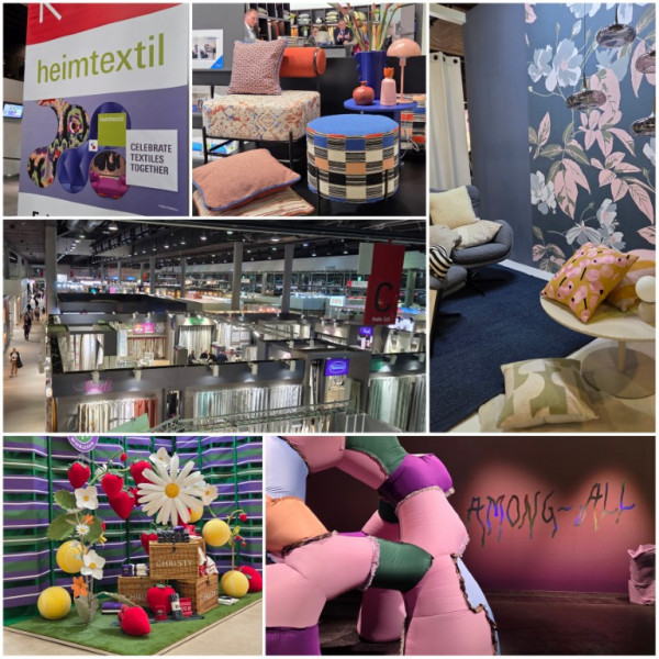 Auf der HEIMTEXTIL in Frankfurt am Main