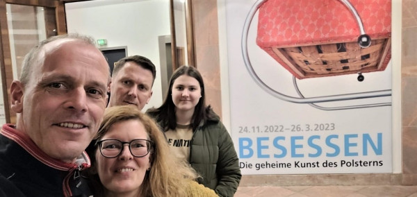 Besuch der Sonderausstellung „Besessen – die geheime Kunst des Polsterns“ in Leipzig
